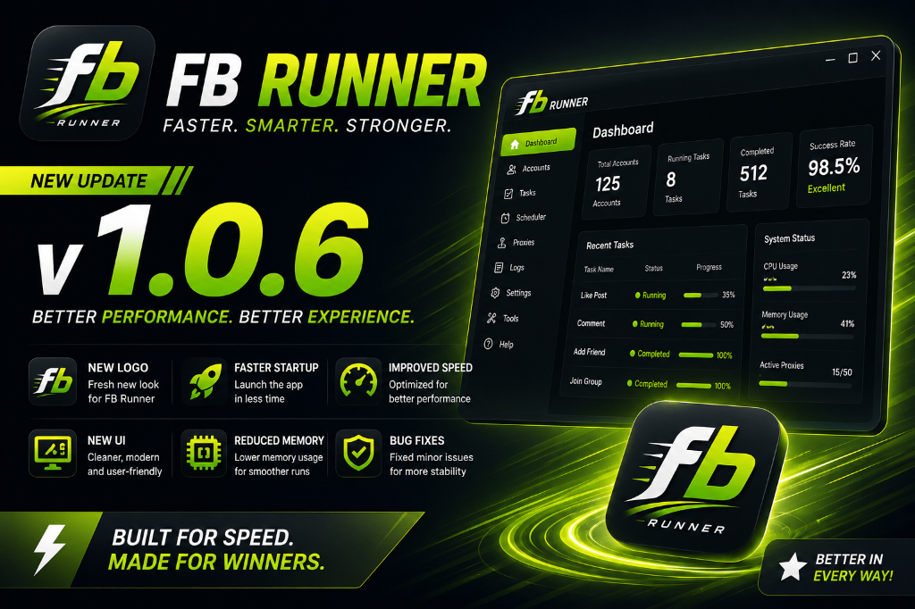 FB Runner v1.0.6 — A Faster, Smoother Experience